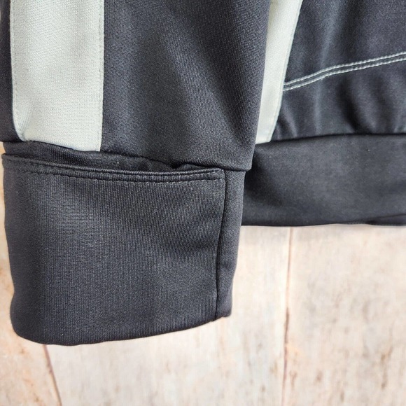 Alo Coolfit Womens Jacket Size XXL Black Athletic Athleisure Workout Yoga - Picture 2 of 13